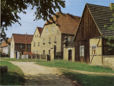 Schönes unverfälschtes Ortsbild (Daube bei Lohmen)