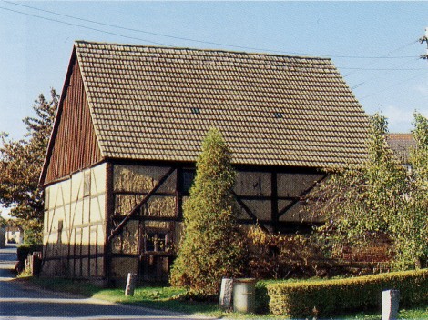 Fachwerkhaus in Dorf Wehlen